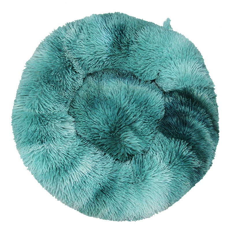 Round Plush Pet Bed