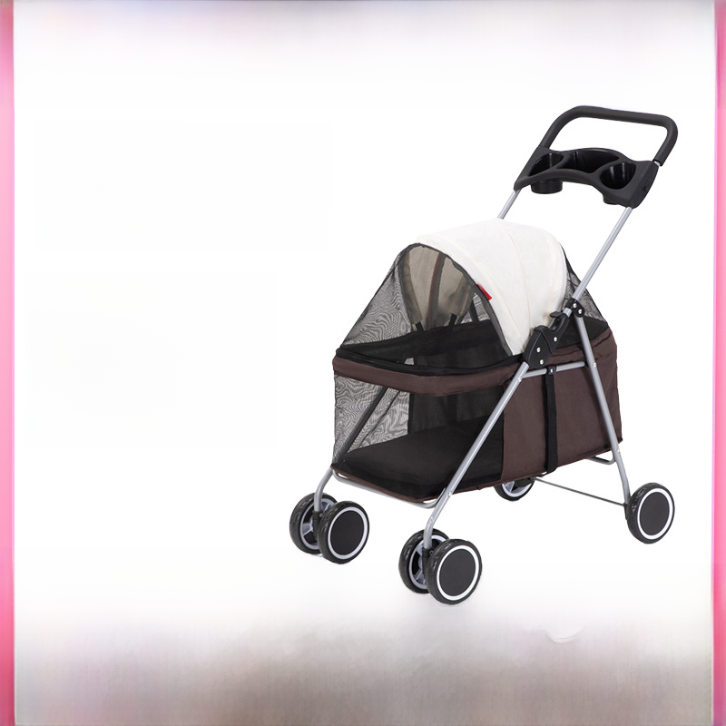 Portable Foldable Pet Stroller for Cats and Dogs