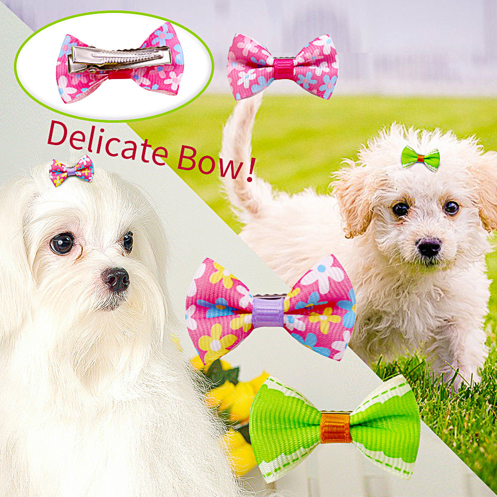 Pet Bow Hair Clips for Dogs/Cats