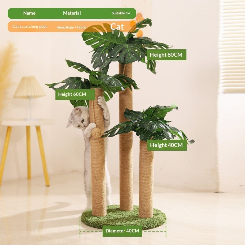 Coconut Tree Cat Climbing Tower