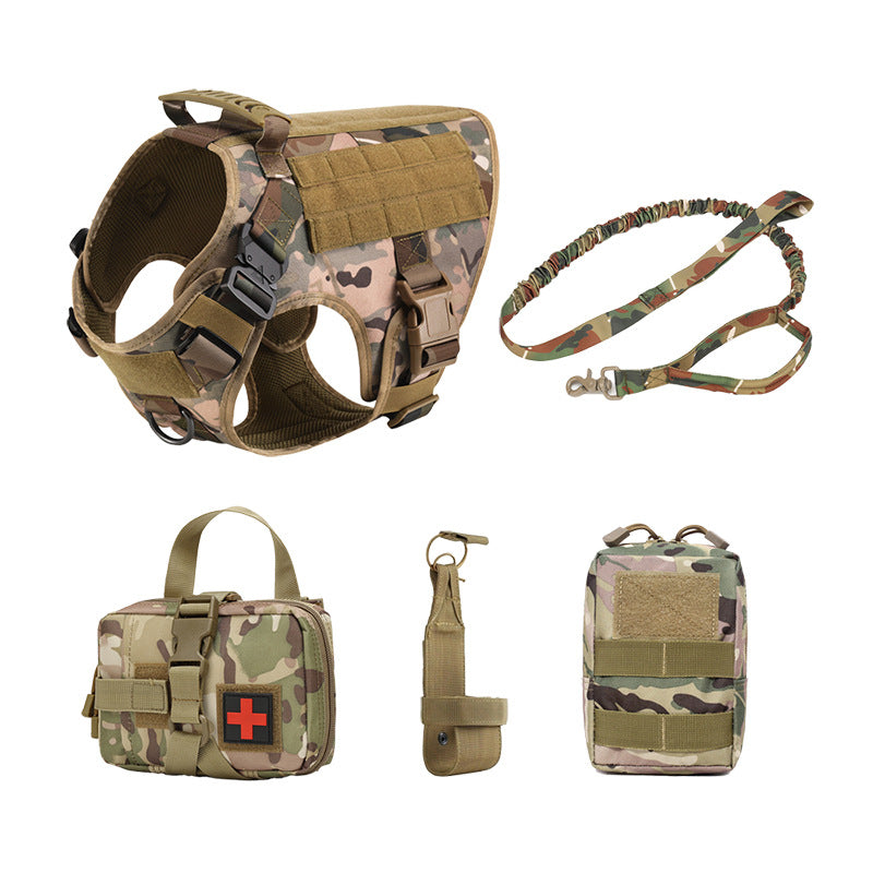Tactical 5-Piece Dog Harness Set