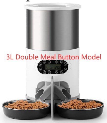 Automatic Pet Feeder with Dual Meal Options