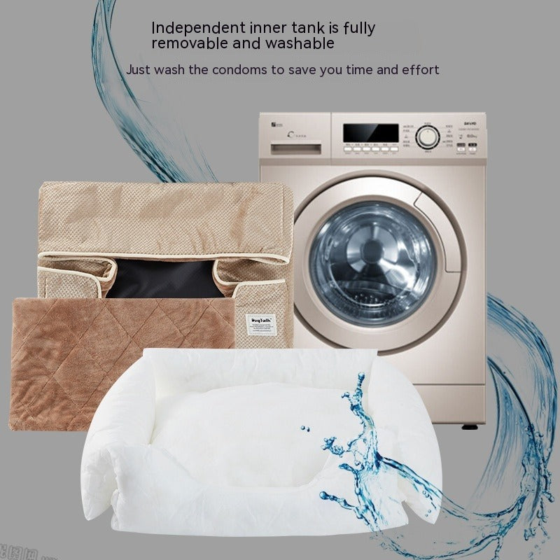 Winter Warm Detachable Pet Bed