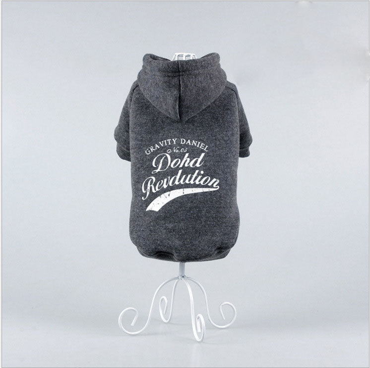 Autumn Winter Dog Sweater with Pattern Design