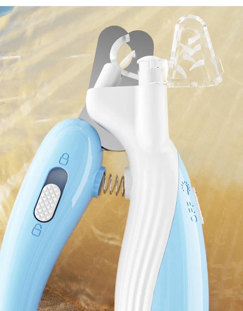 Pet LED Nail Clippers with Electric Grinder