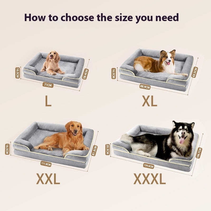 Pet Sofa Bed Medium Large Dog Mat