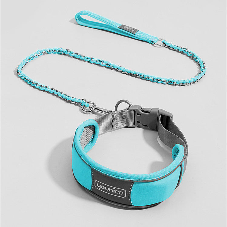 Cute Dog Collar and Leash - Explosion-Proof Design