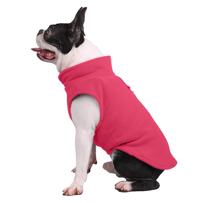 Winter Polar Fleece Dog Hoodie