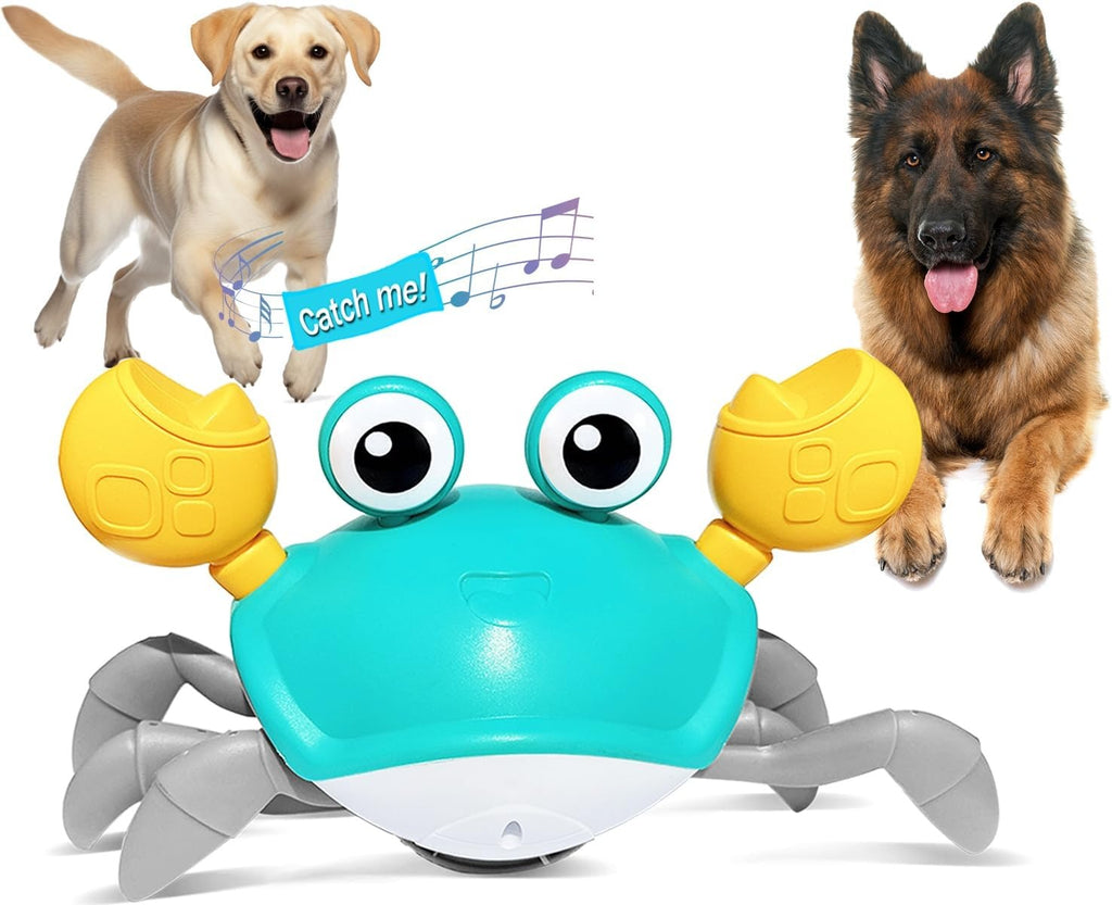 Interactive Crawling Crab Pet Toy for Dogs & Cats