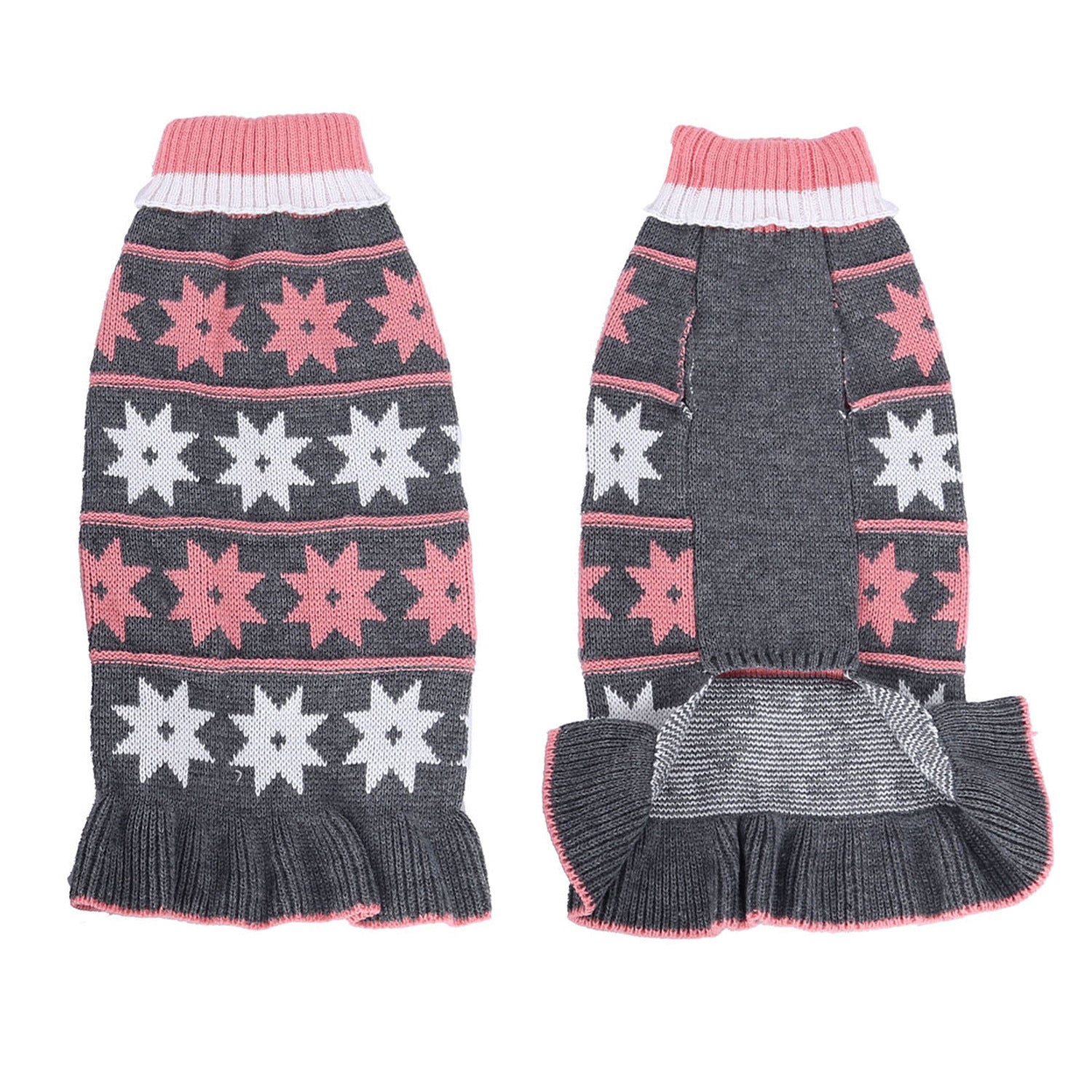 New Dog Dress for Autumn and Winter with Star Wave