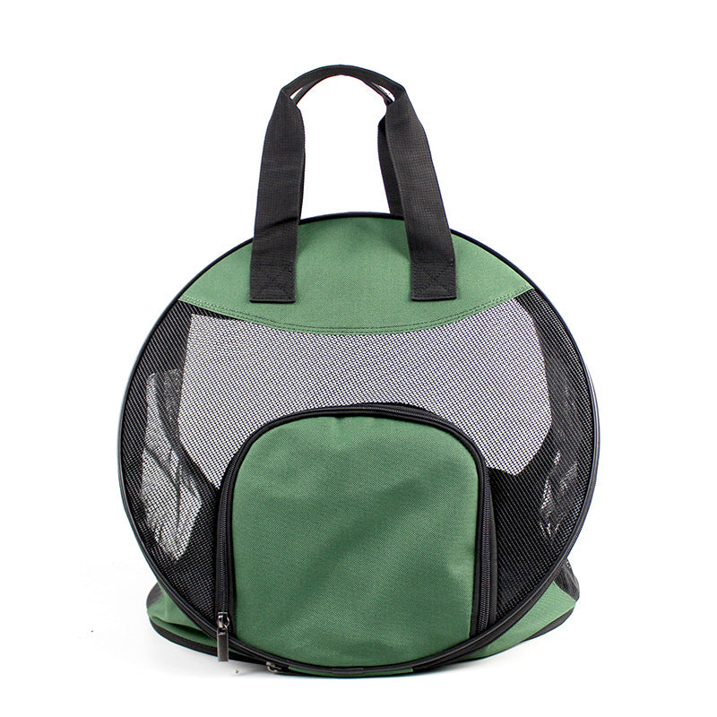 Portable Breathable Cat Carrier Bag (Foldable Design)