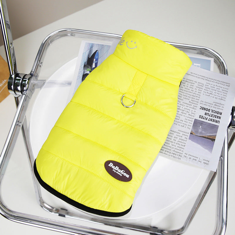 Cotton-Padded Two-Legged Clothing for Small Pets