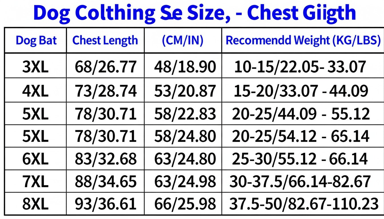 Large Dog Winter Cotton Vest