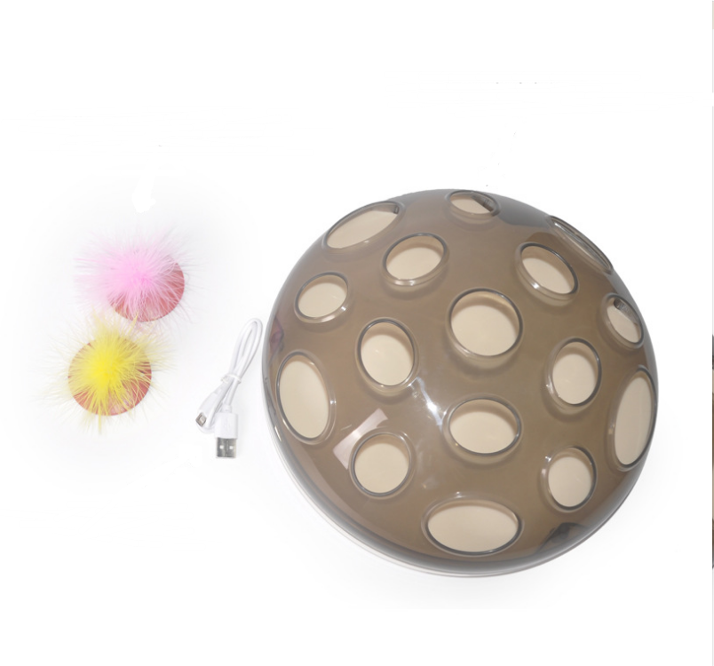 Electric Cat Toy Spinner with Magnetic Levitation