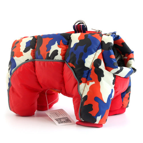 Thick Warm Down Jacket for Dogs - Teddy Cotton Coat