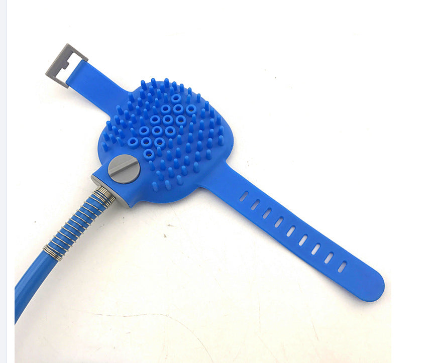 Pet Bathing Tool with Convenient Spray Hose and Handle