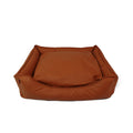 Faux Leather Pet Bed