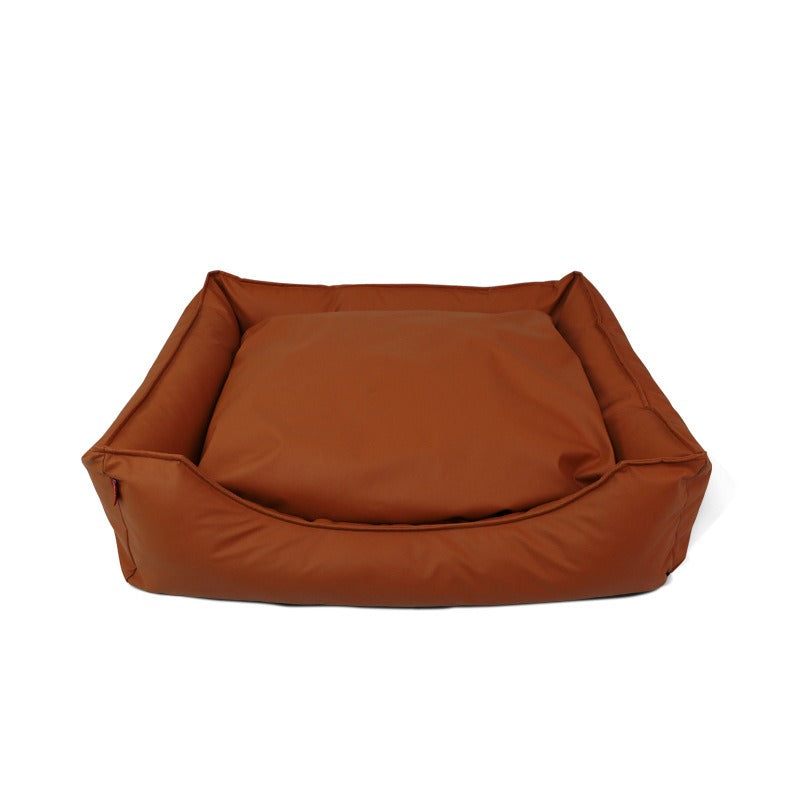 Faux Leather Pet Bed