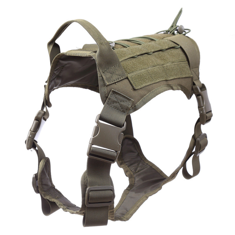 Tactical Camouflage Dog Vest for Outdoor Activities