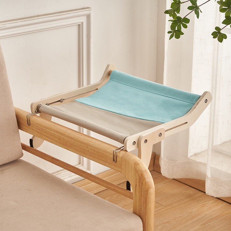 Wooden Cat Bed Hanging Window Perch