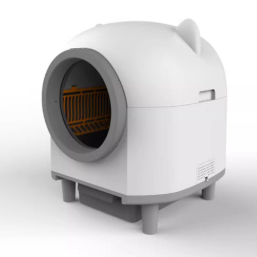 Automatic Enclosed Cat Litter Box with Self-Cleaning