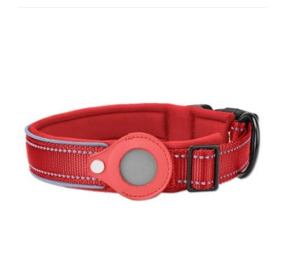 AirTag-Compatible Reflective Pet Collar
