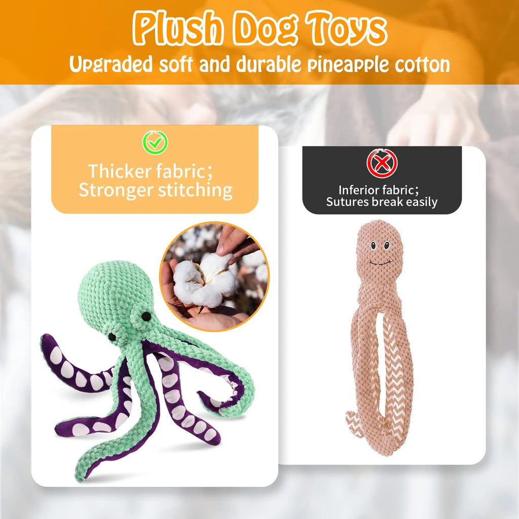 Plush Squeaky Dog Chew Toy