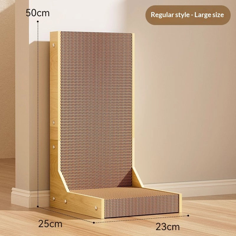 L-Shaped Vertical Cat Scratcher
