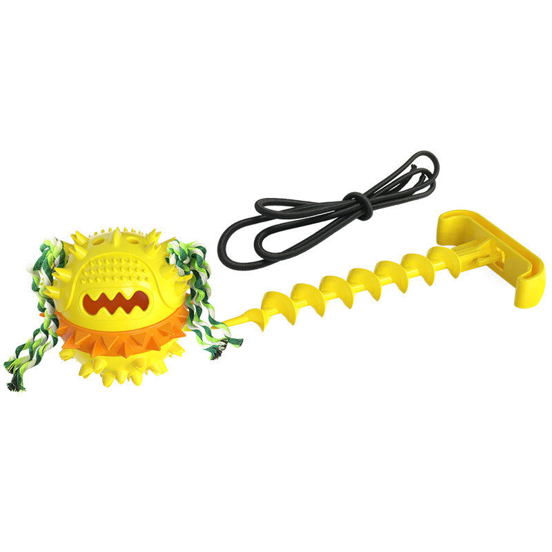 Dog Teething Bite Resistant Outdoor Rope Ball Toy