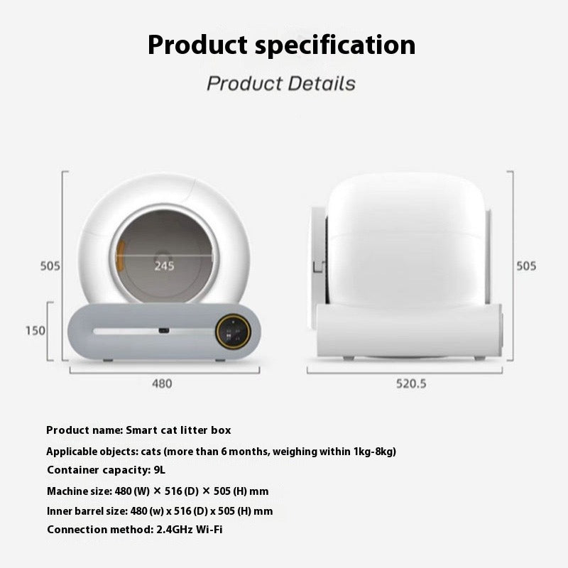 Automatic Smart Cat Litter Box