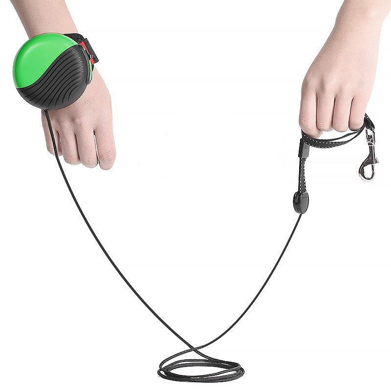 Wrist Pet Leash with 3m Retractable Nylon Dog Chain