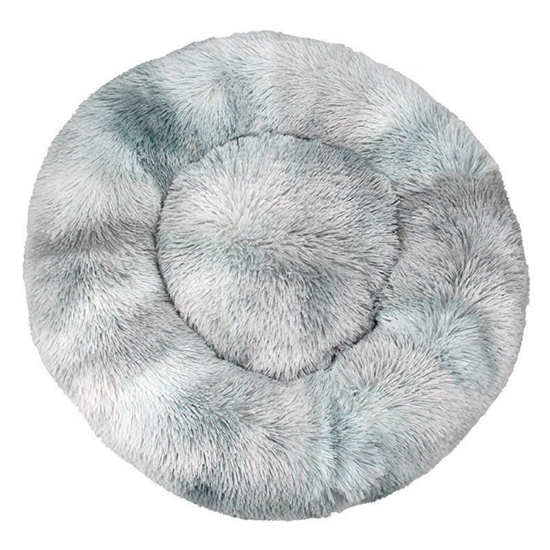 Round Plush Pet Bed