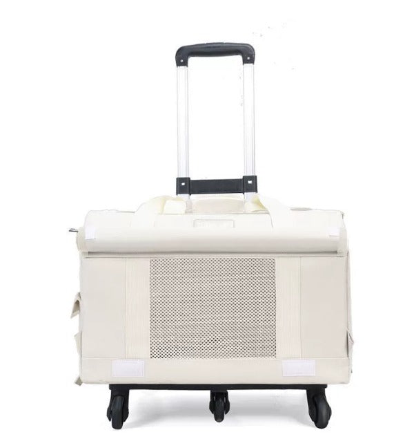 Portable Cat & Dog Travel Bag with Wheels