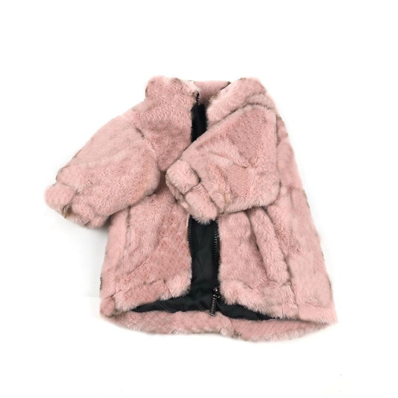 Dog Leopard Print Coat for Spring & Autumn