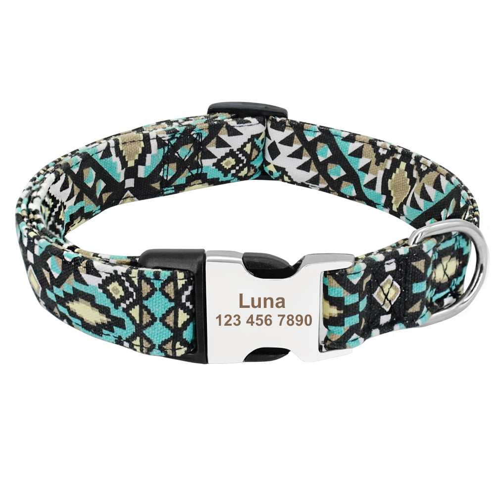 Custom Engraved Dog Collar for Small to Large Breeds