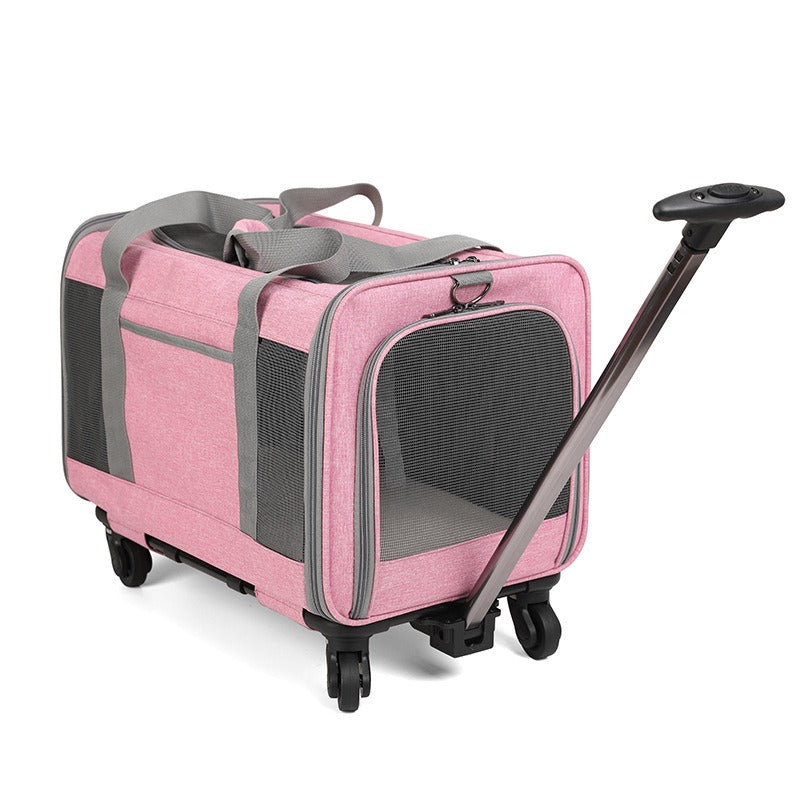 Large-Capacity Pet Trolley Carrier