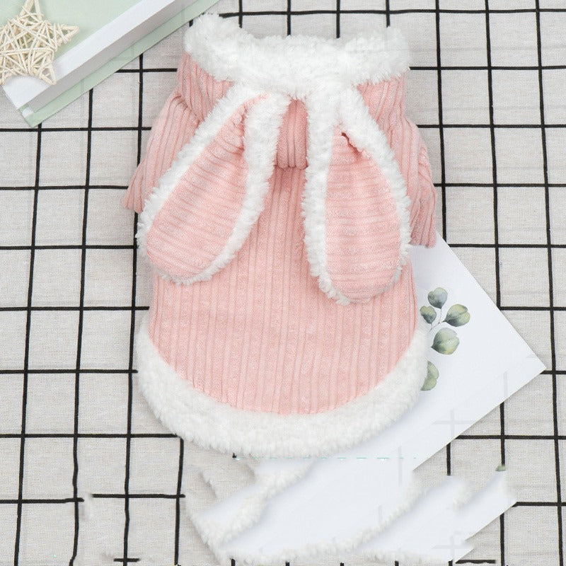 Cute Rabbit Sweater Pet Dog Clothes