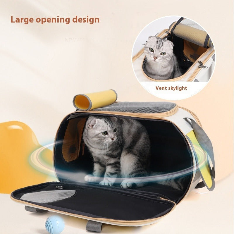 Portable Foldable Single Shoulder Pet Bag
