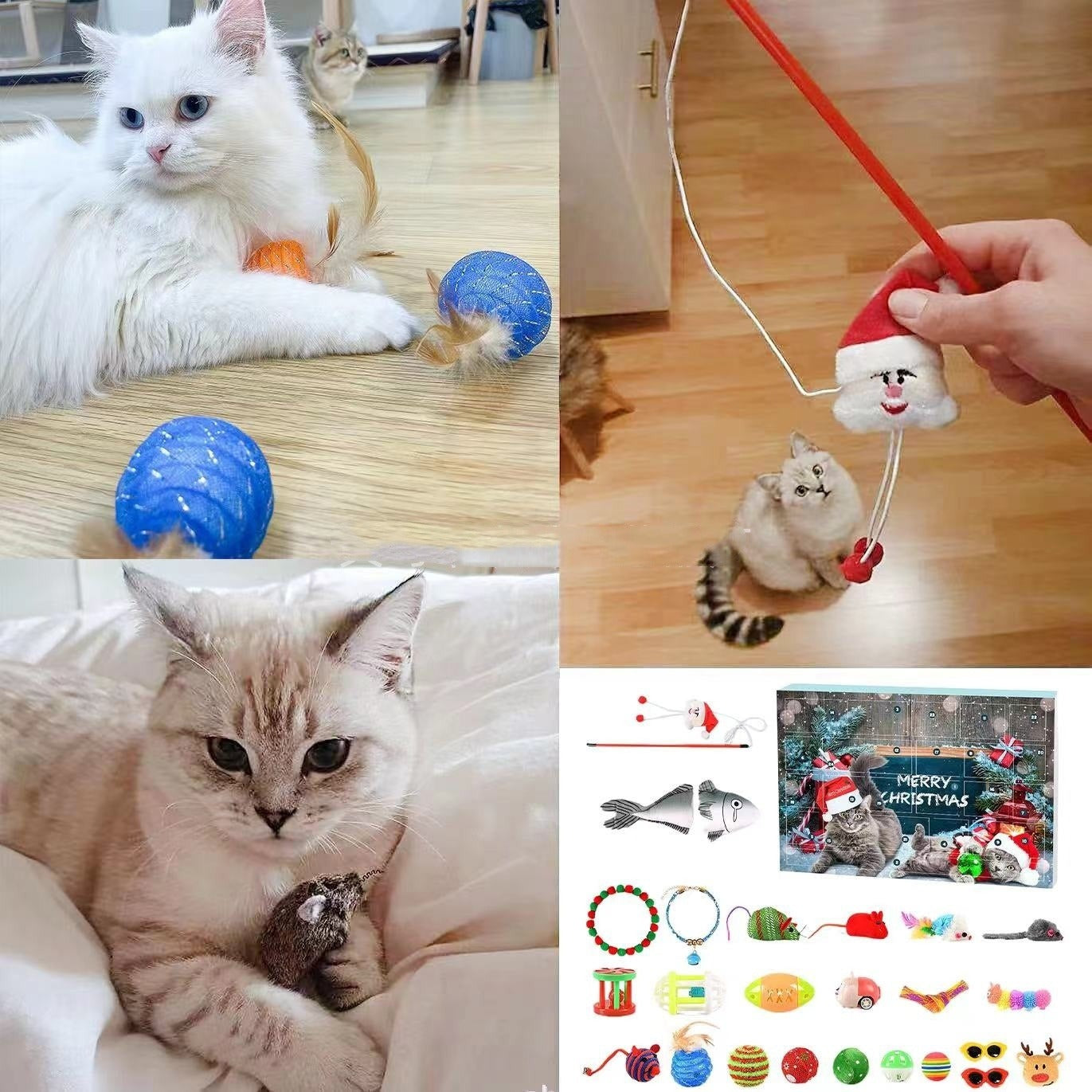 Cat Advent Calendar 2024 Christmas Blind Box