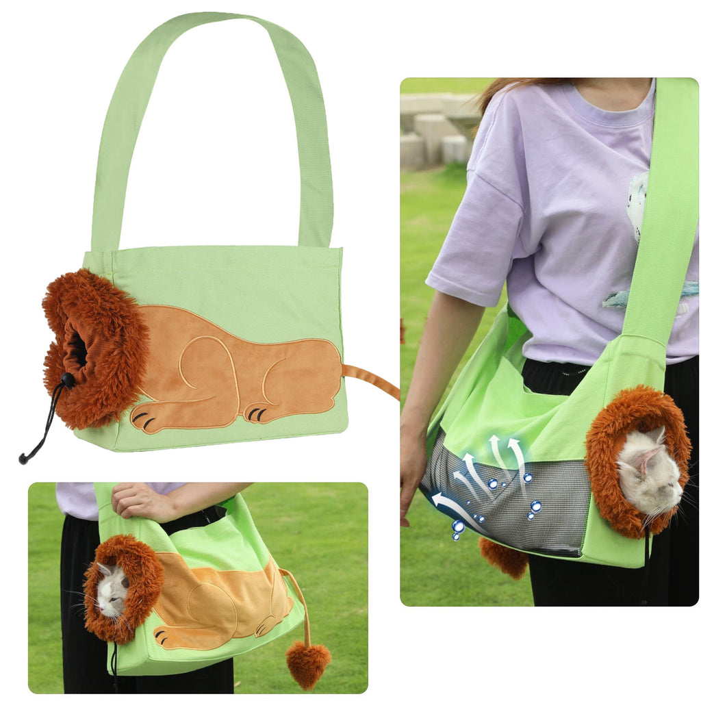 Portable Foldable Canvas Backpack for Ragdoll Cats