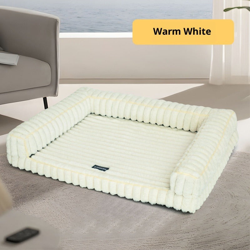 Angora Stripe Removable Pet Bed