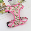 Cute Broken Flowers Traction Rope Vest Type