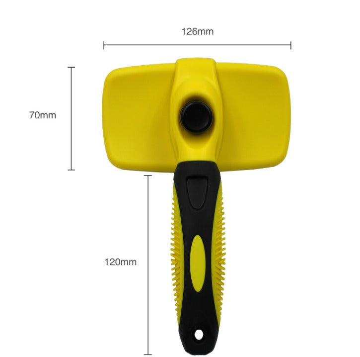 Self-Cleaning Pet Slicker Brush