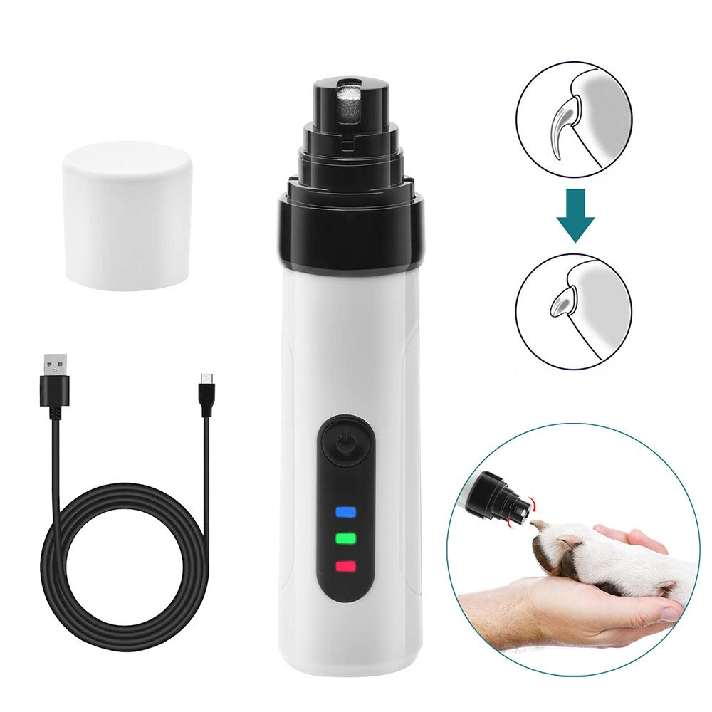 Pet Nail Clippers with Light and Magnifying Glass