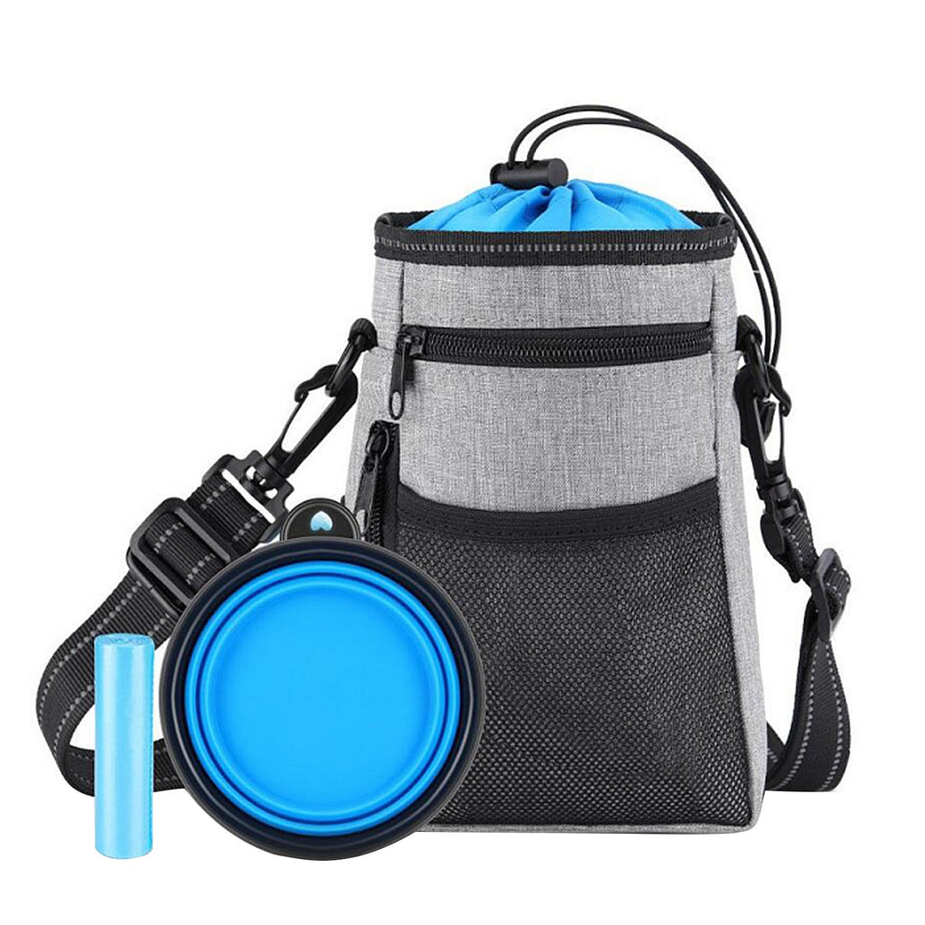 Dog Training Bag with Folding Bowl