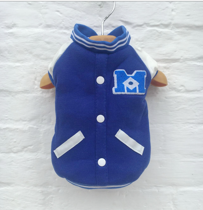 Baseball Jersey for Dogs and Cats - Winter Apparel