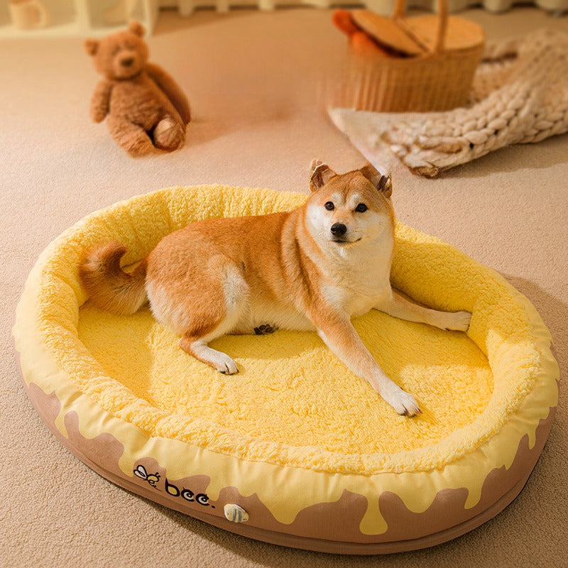 Warm Washable Dog Bed