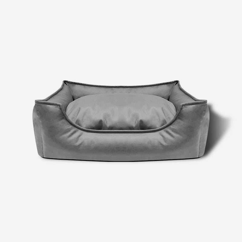Faux Leather Pet Bed