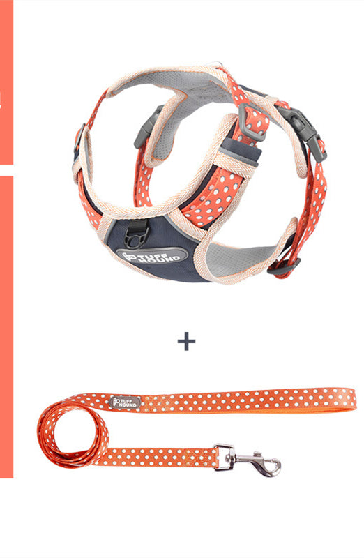 Dog Chest Harness with Leash for Outdoor Walks
