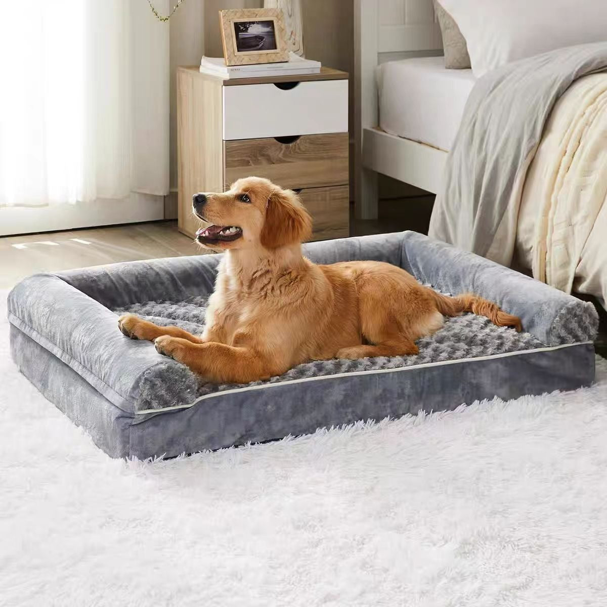 Thickened Four Seasons Dog Kennel Bed